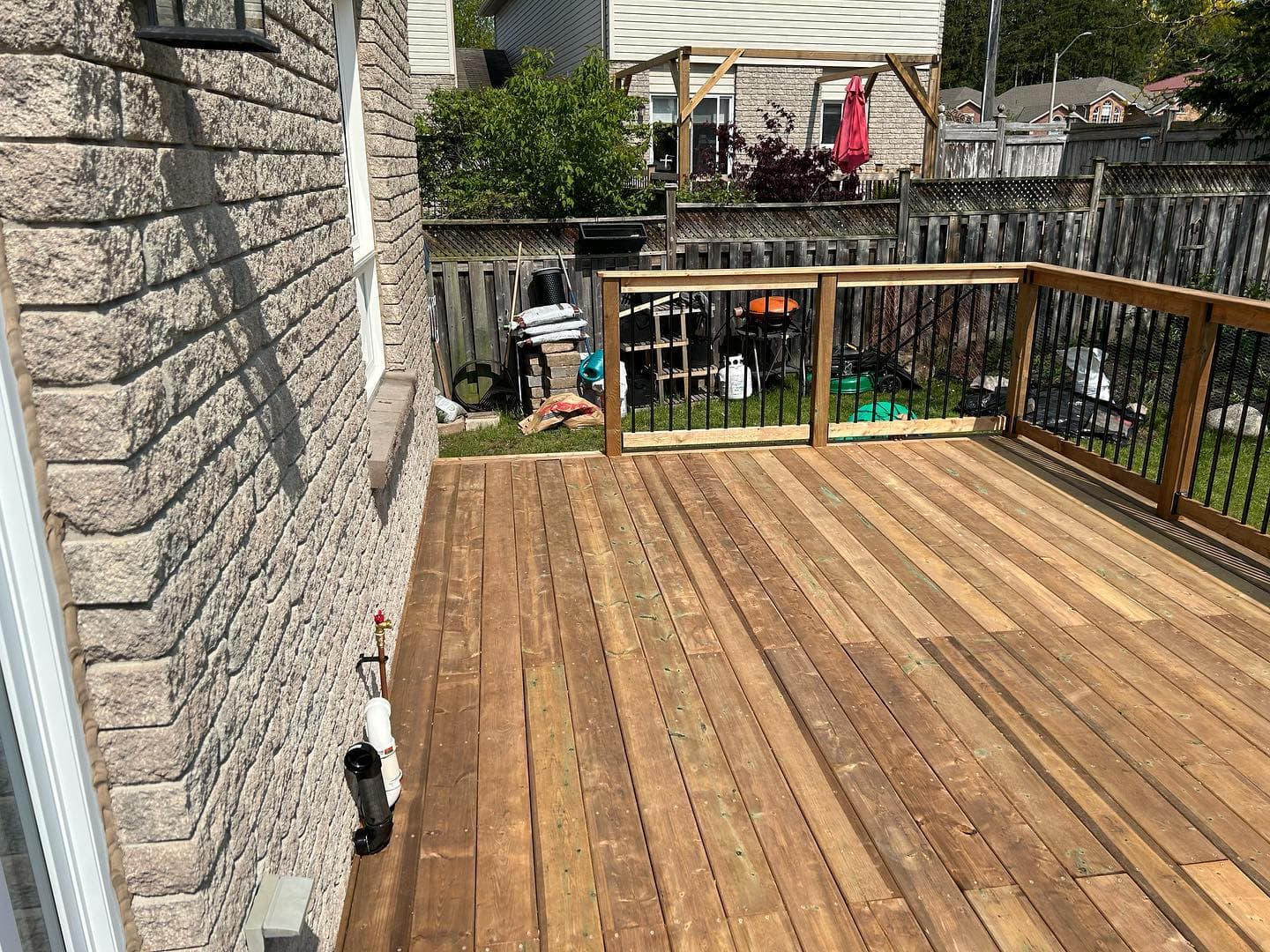 Bradford Backyard Deck